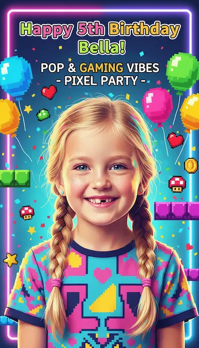 AI generated invitation