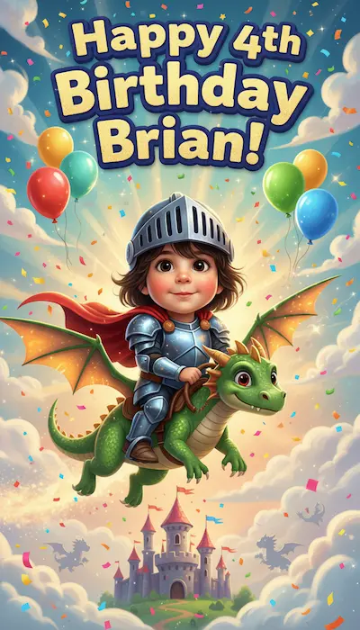 AI generated invitation