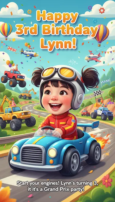 AI generated invitation