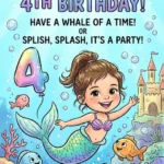 personalized ai birthday card and invitation
